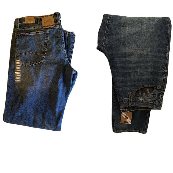 U S Polo Men's Distressed Denim Jeans - Picture 1 of 3